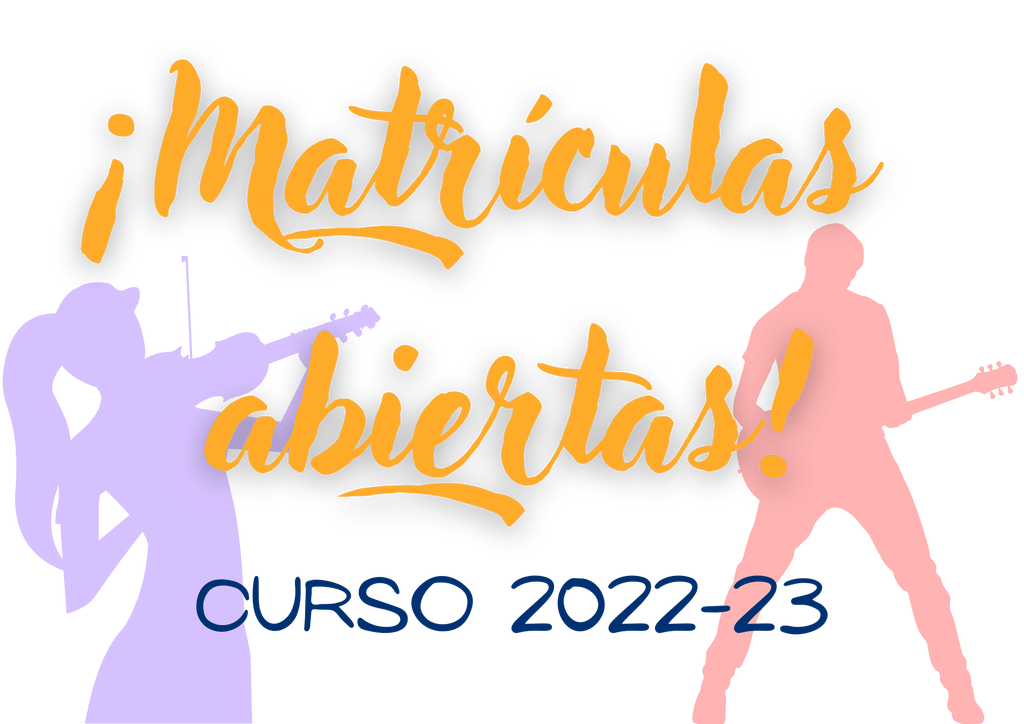 Matrículas abiertas! Violín y guitarra